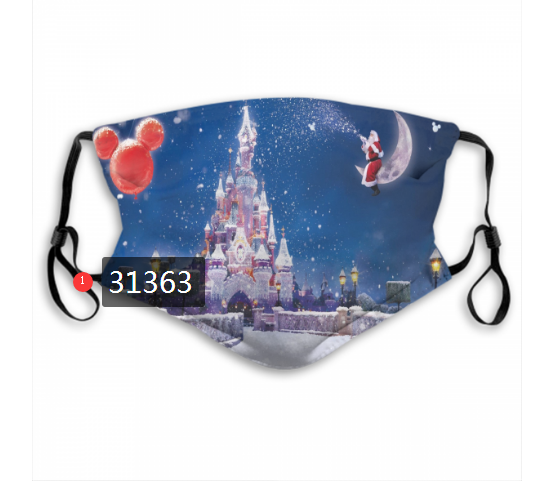 2020 Merry Christmas Dust mask with filter 60->mlb dust mask->Sports Accessory